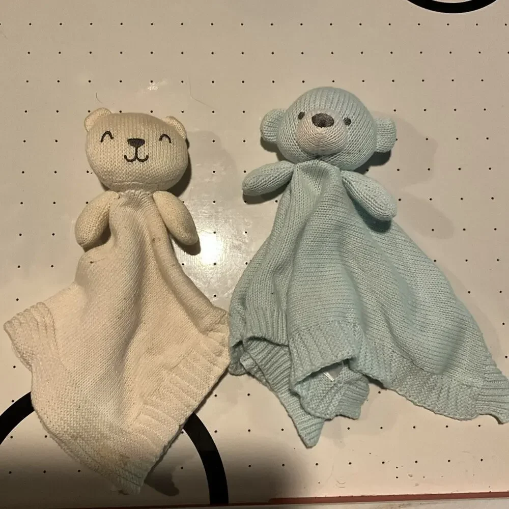 Carter’s Teddy Bear Lovey Lot Of 2
